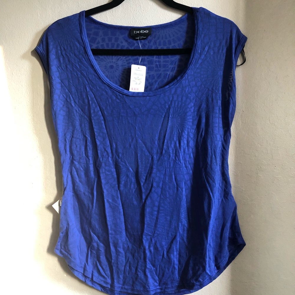 Burnout cutout tee